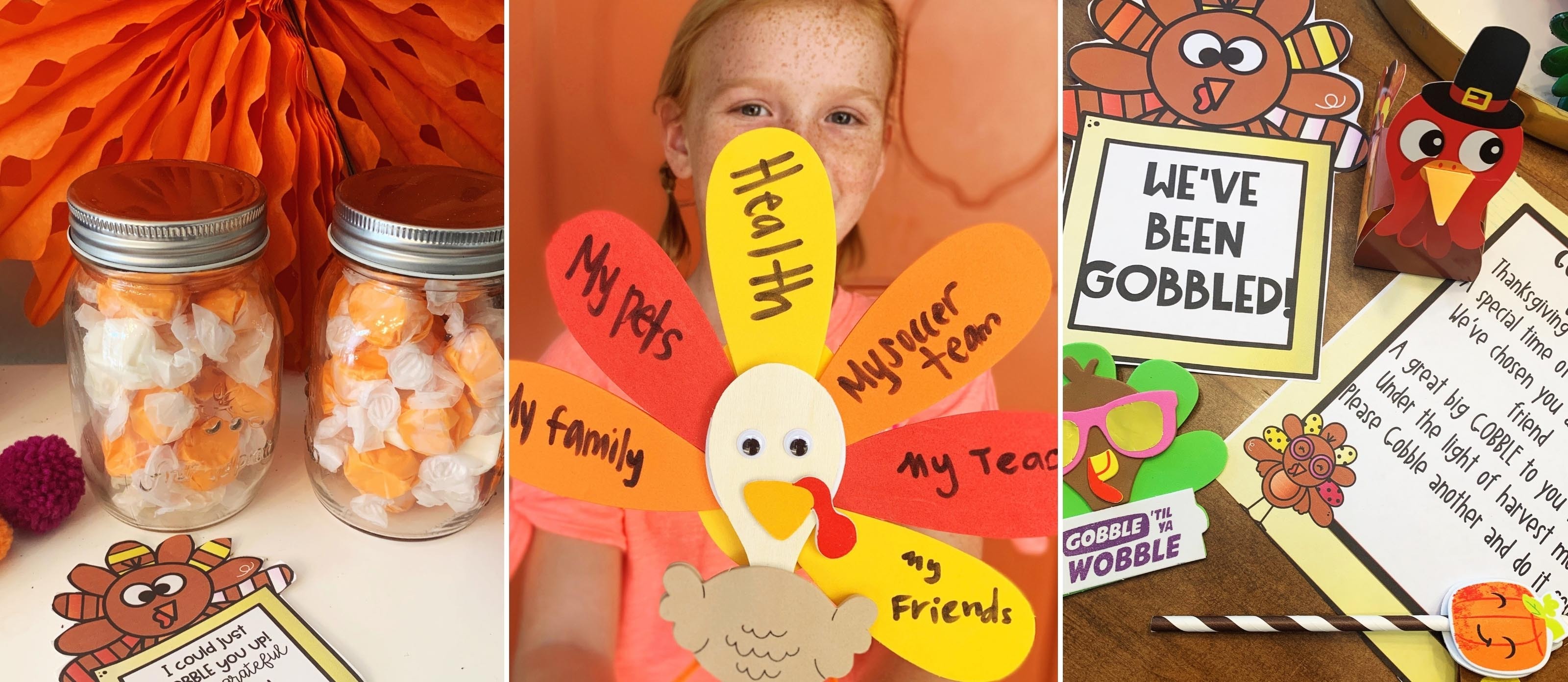 You've Been Gobbled Thanksgiving Door Drop Gift