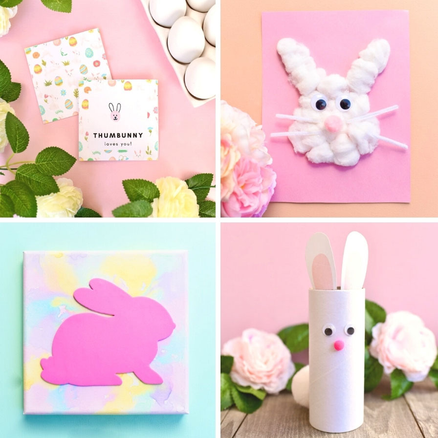 5 Easy Bunny Crafts for Preschoolers