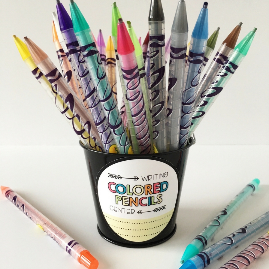 Colored Pencils Marker Pens Crayons for Home School Supplies