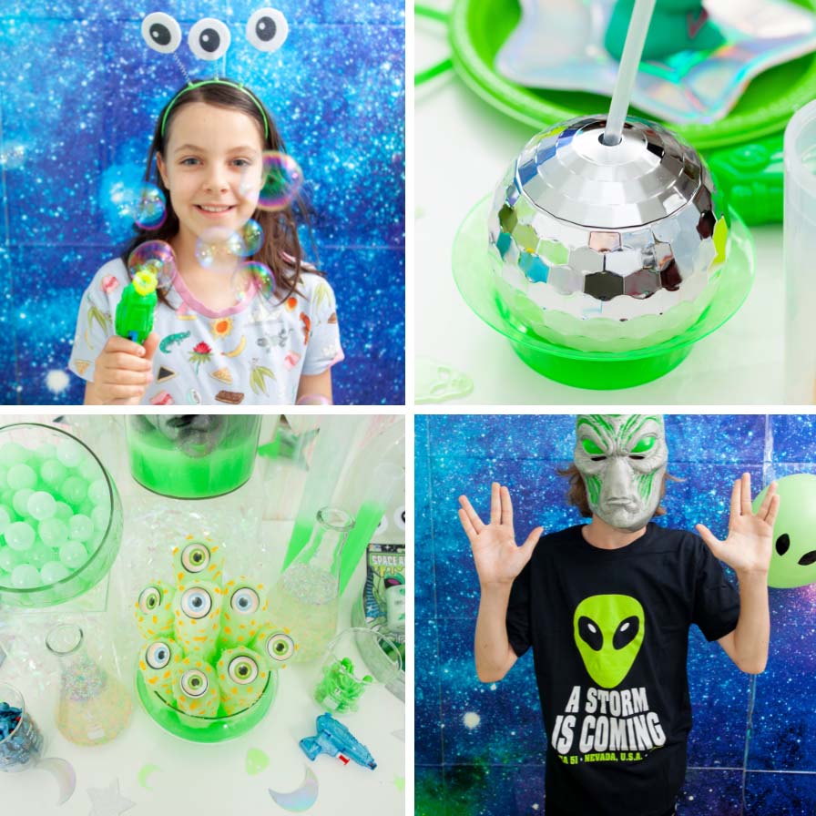 Alien Abduction Halloween Party