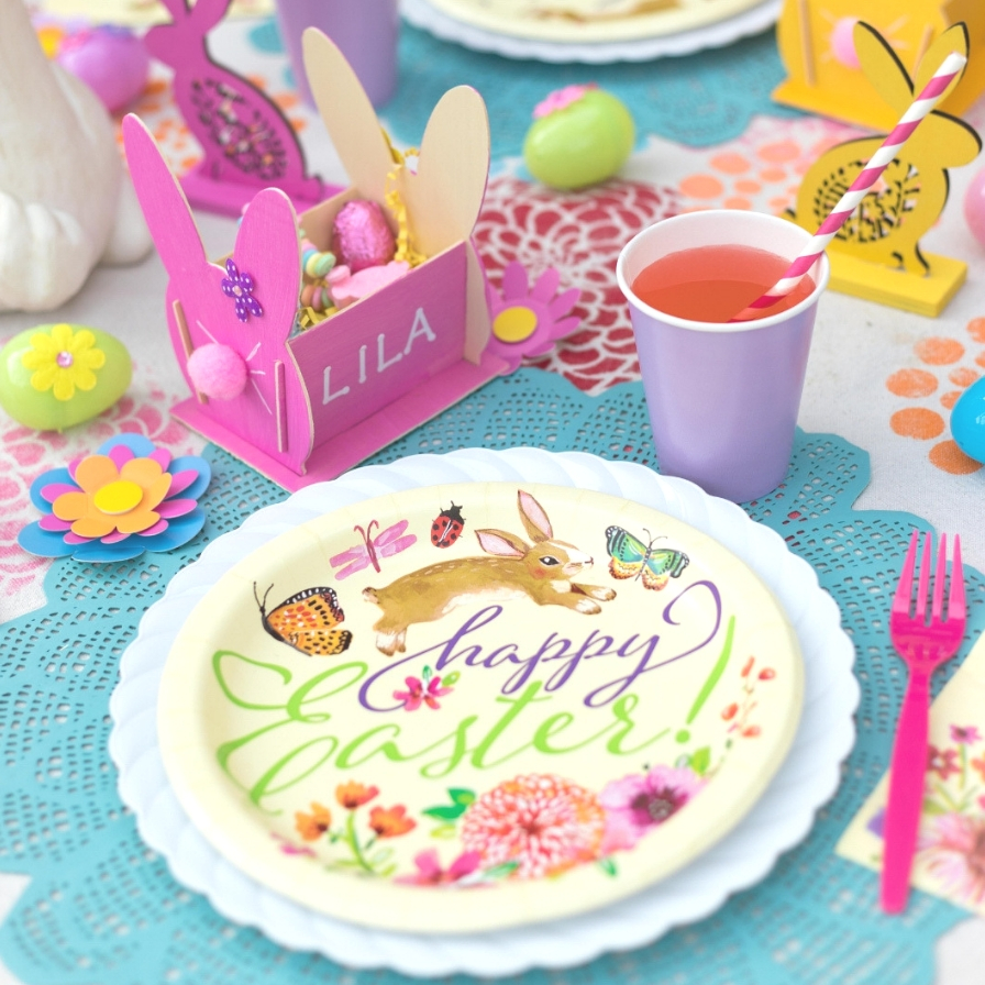 Backyard Easter Brunch and Egg Hunt