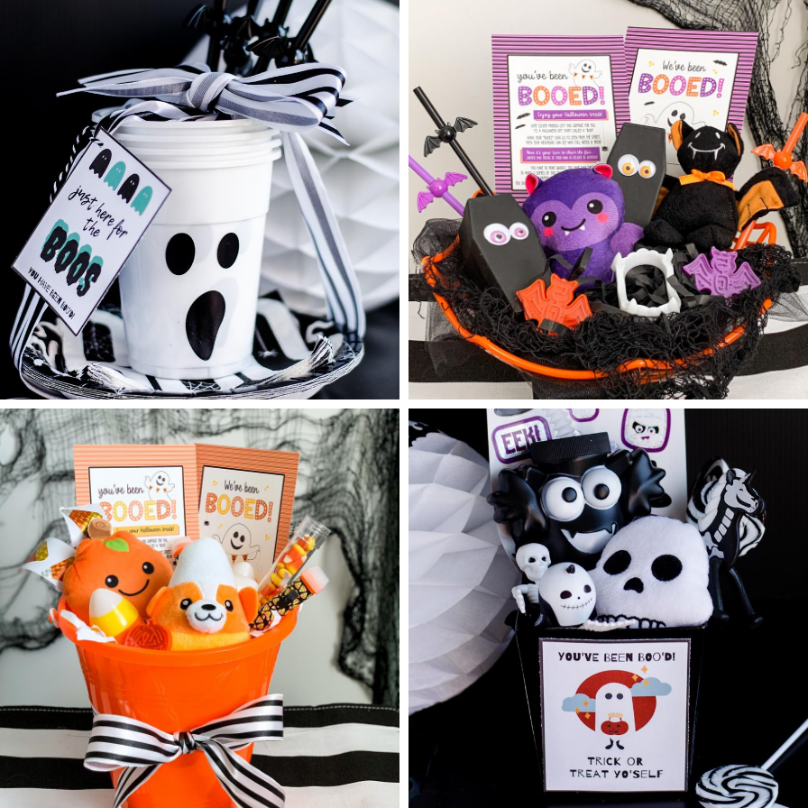 You've been booed: 3 Halloween boo bag kit ideas