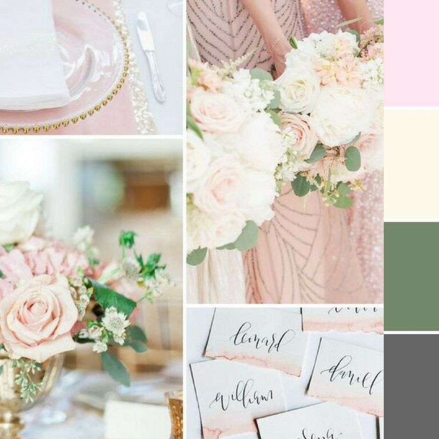 Blush and Ivory Color Palette | Fun365