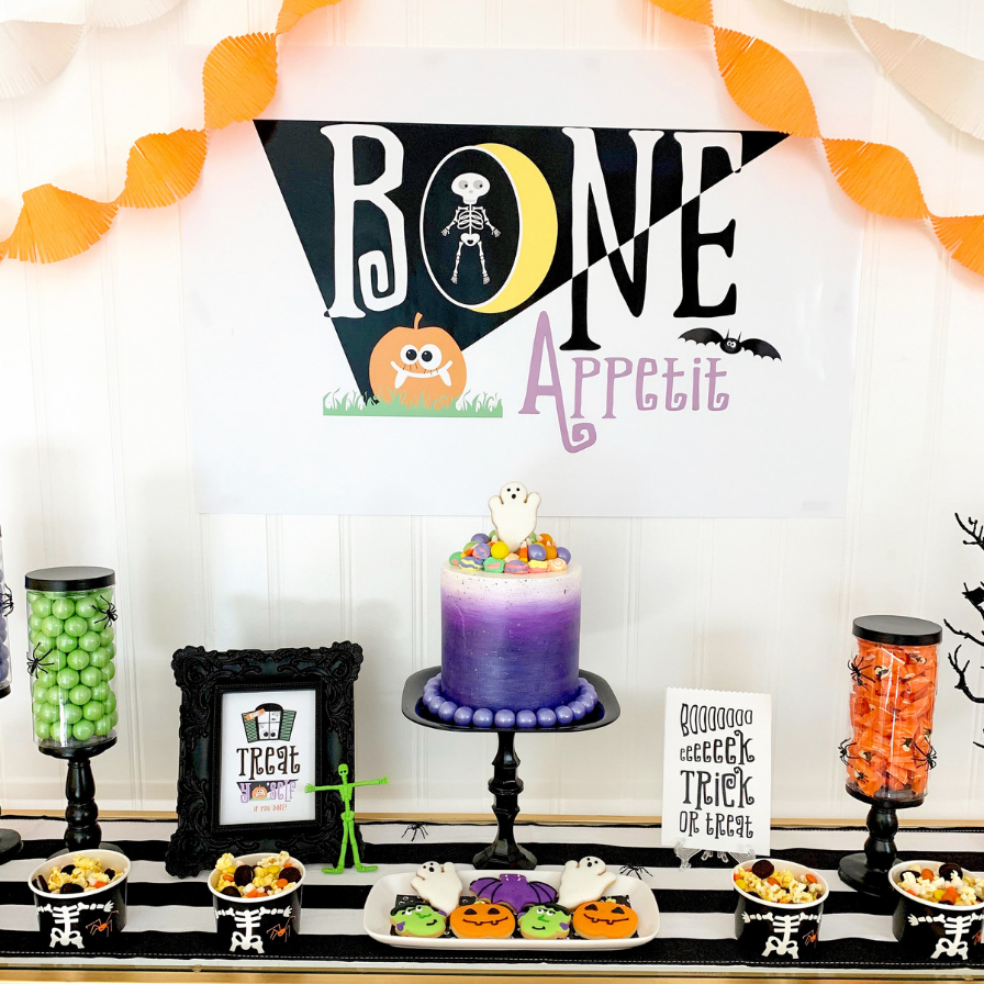 "BONE Appetit" Trick or Treating Dinner Party