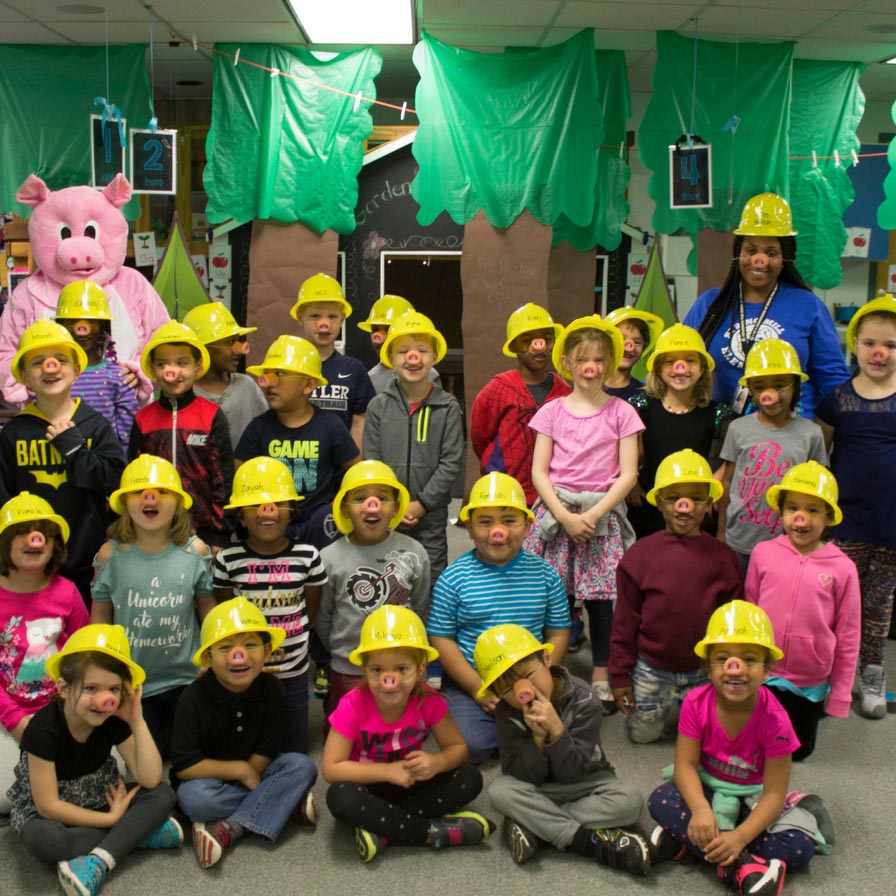Building with the Three Little Pigs