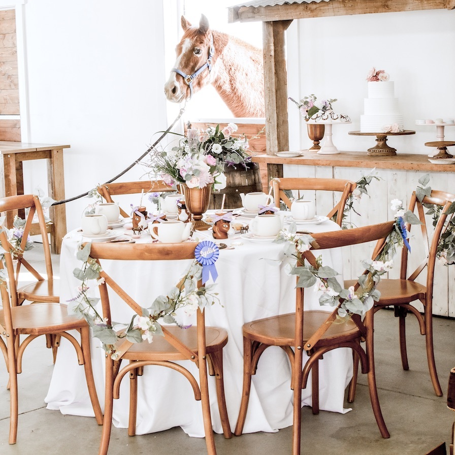 Equestrian Tea Party Birthday Party