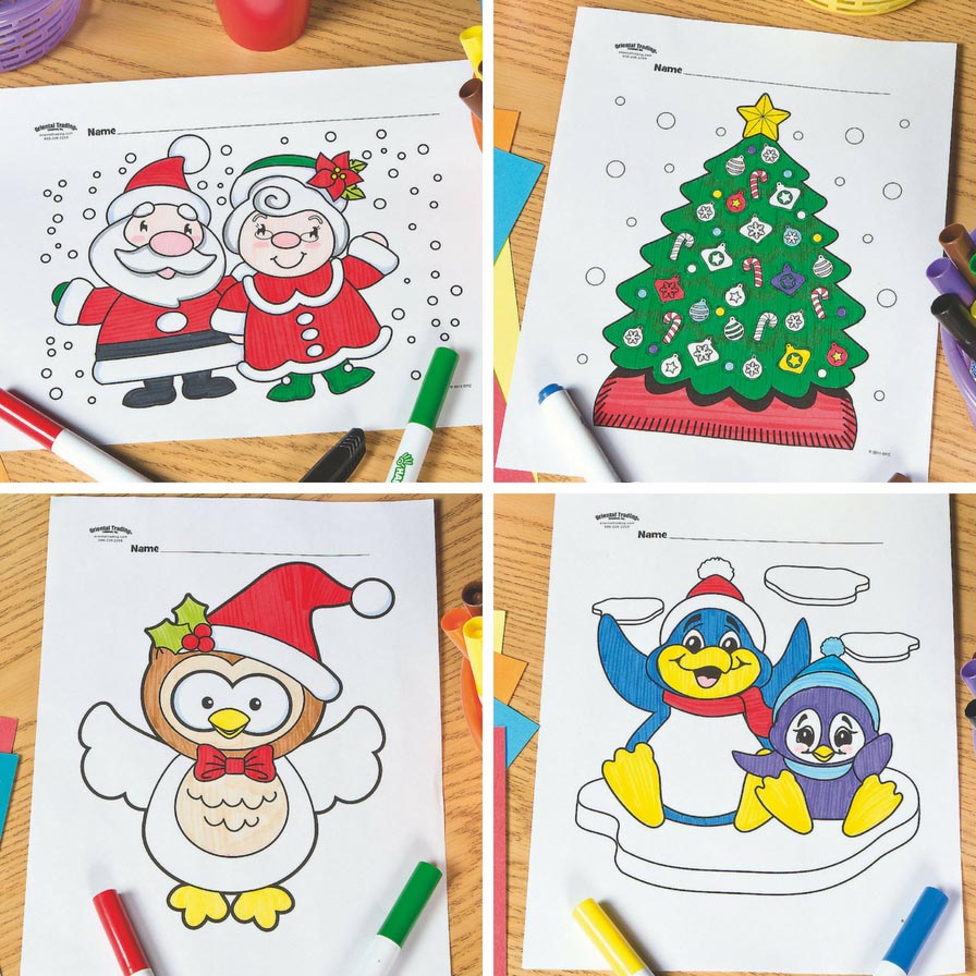 Free Christmas Coloring Pages Fun365