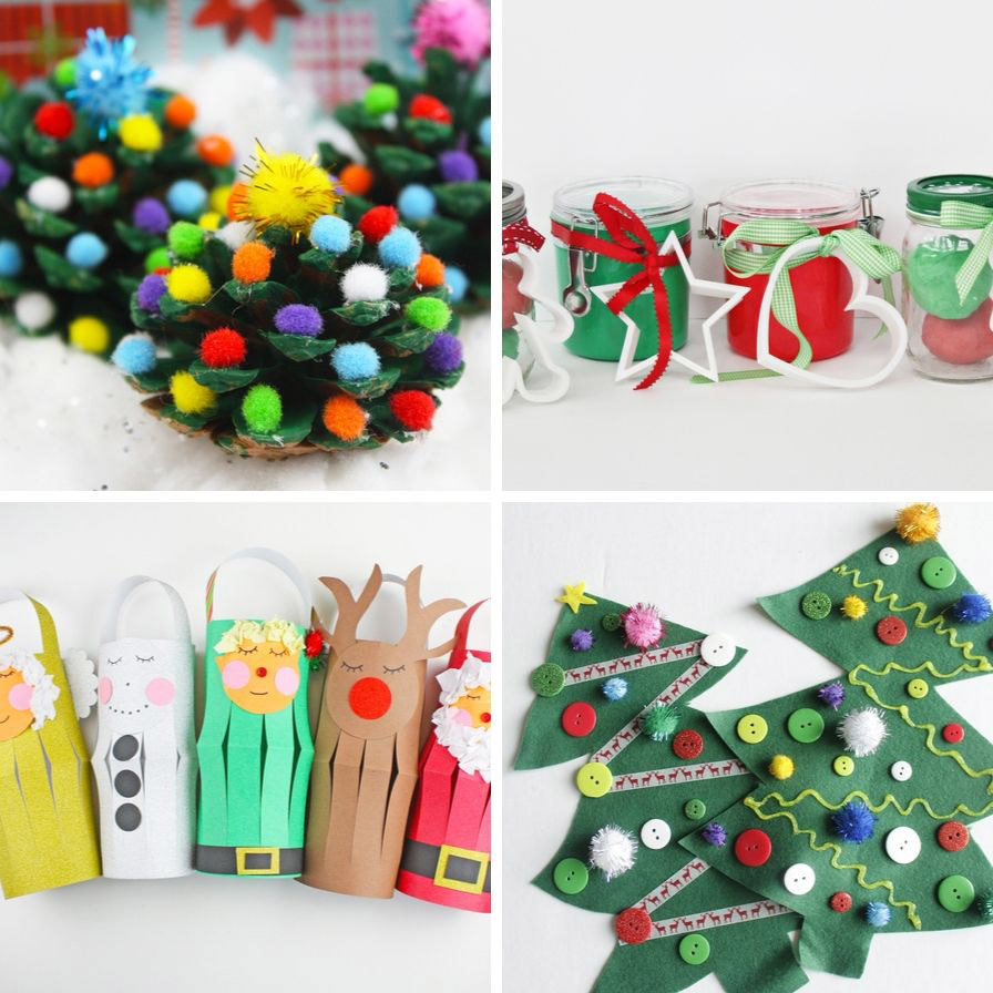 15+ Christmas Crafts to do with Preschoolers | Fun365