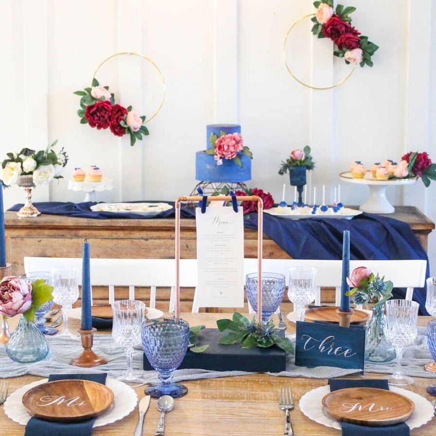 Classic Blue Pantone Wedding