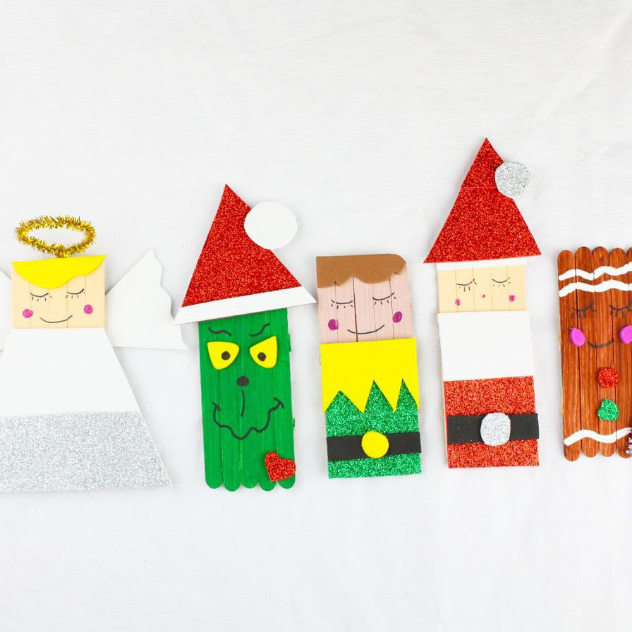 9 Easy Popsicle Stick Christmas Crafts