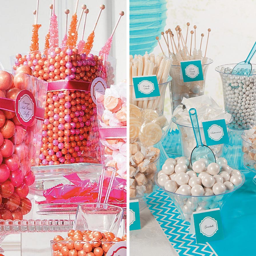 Wedding favors - having candy buffet or pre-packaged candy