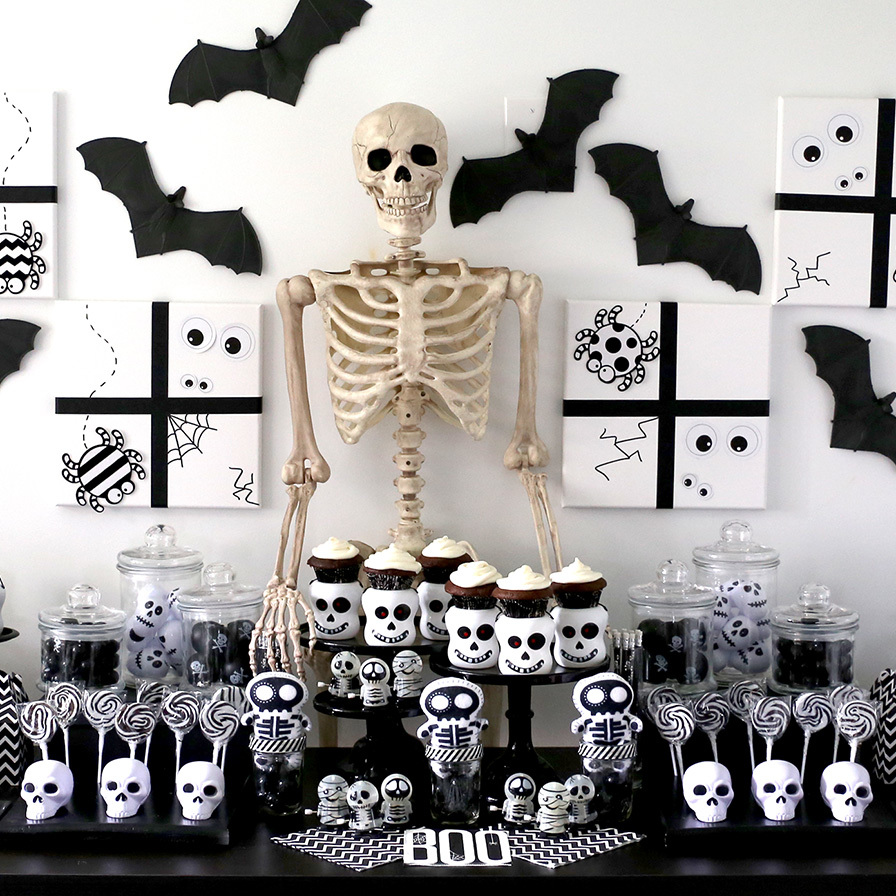 Kids' Skeleton Halloween Party