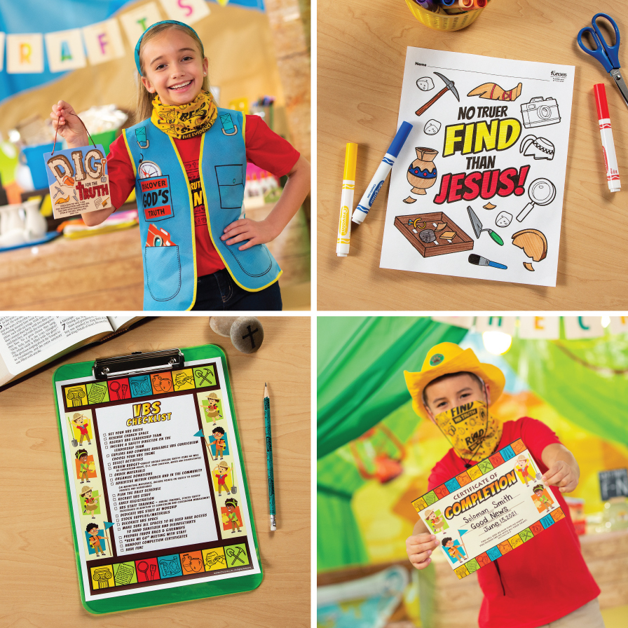 Dig Theme VBS Activities for Kids