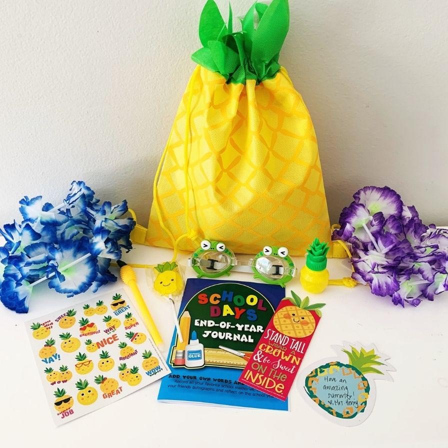 Ending the Year at a Distance Aloha Themed Gift Drop Off