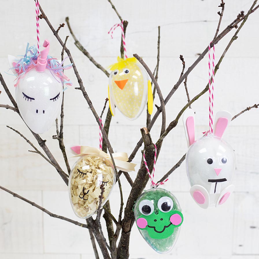 5 DIY Easter Egg Ornaments