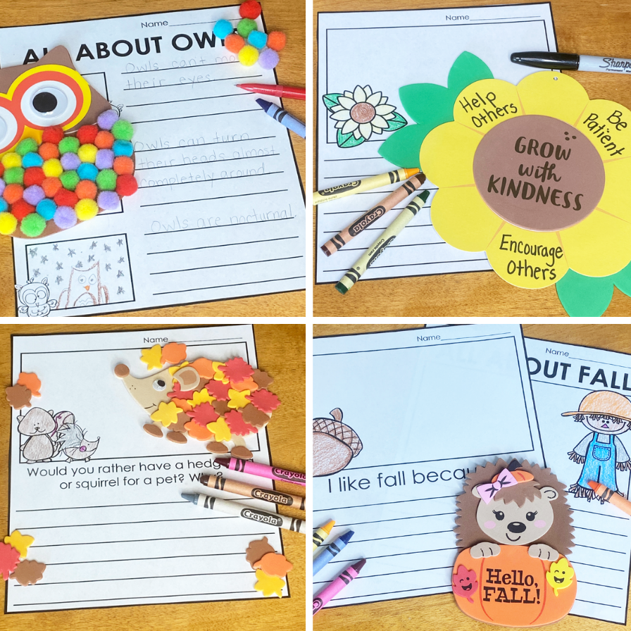 Fall Classroom Crafts