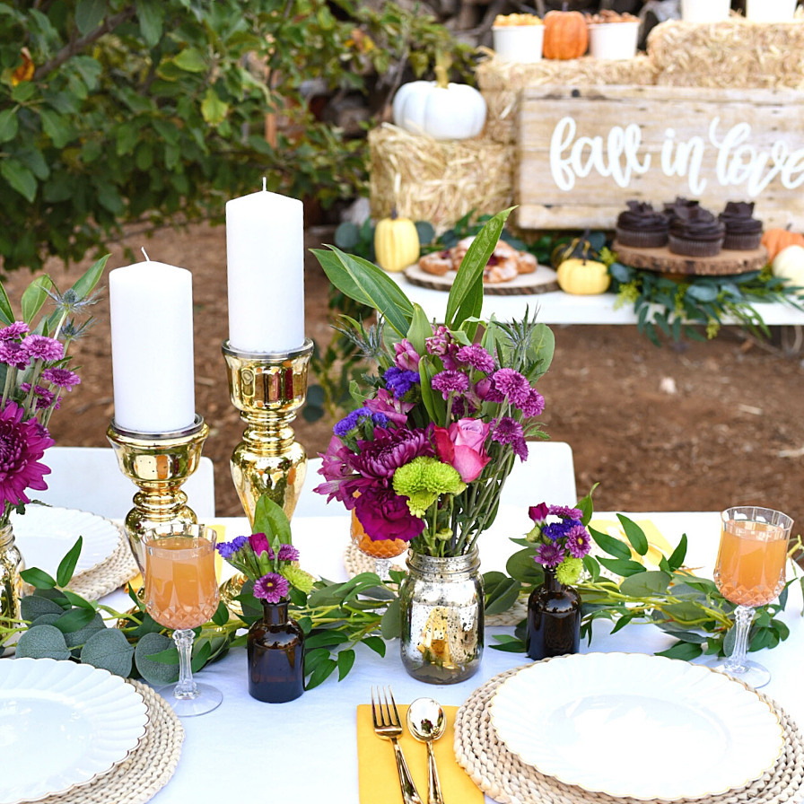 Fall Outdoor Bridal Shower