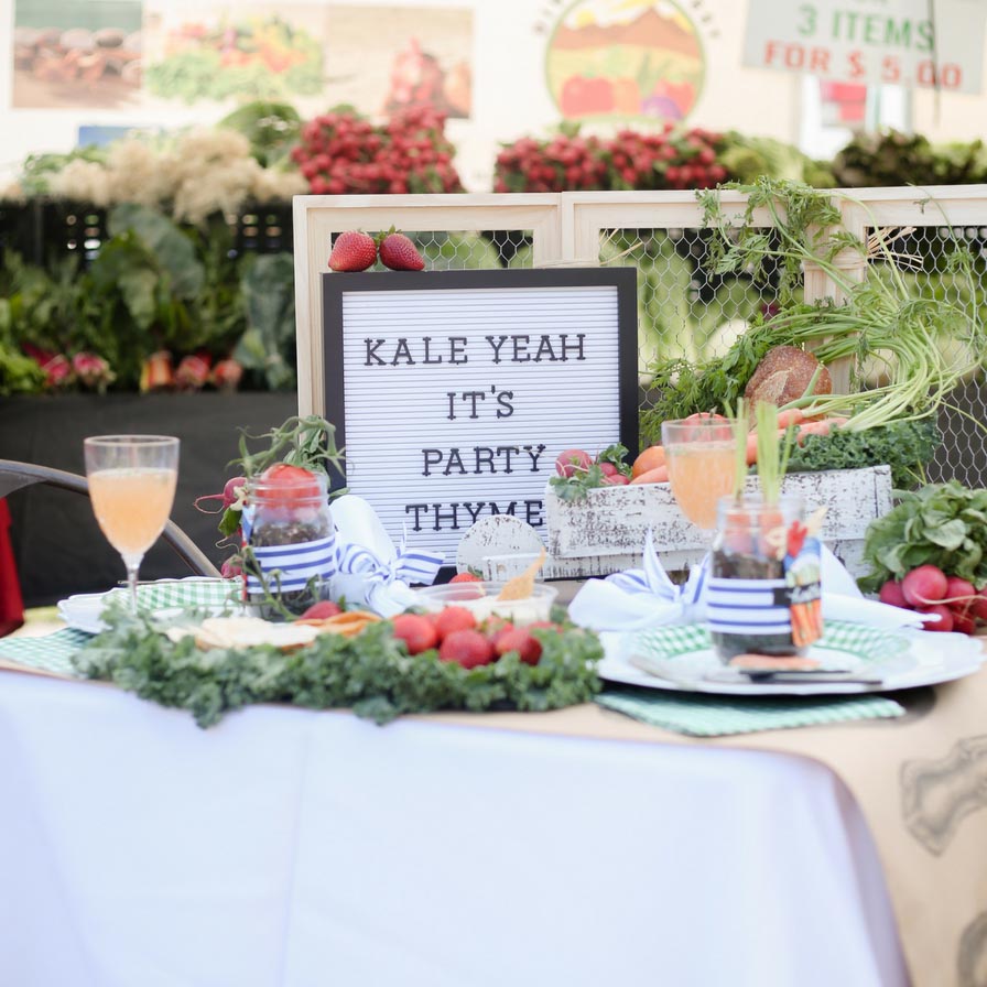 Farm to Table Dinner Party