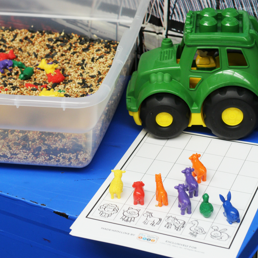 6 Farm Sensory Table Ideas | Fun365