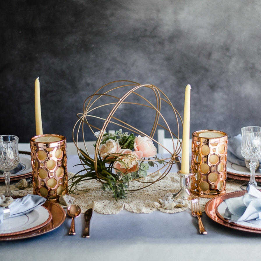 Geode Inspired Wedding