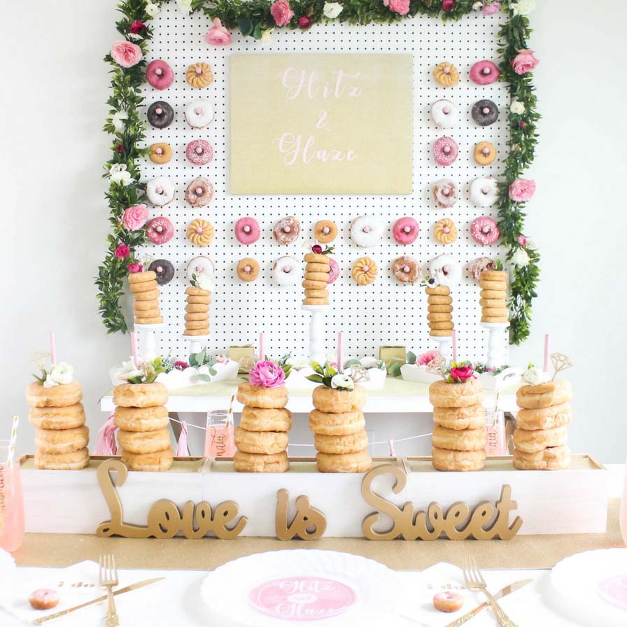 Glitz and Glaze Donut Themed Bridal Shower