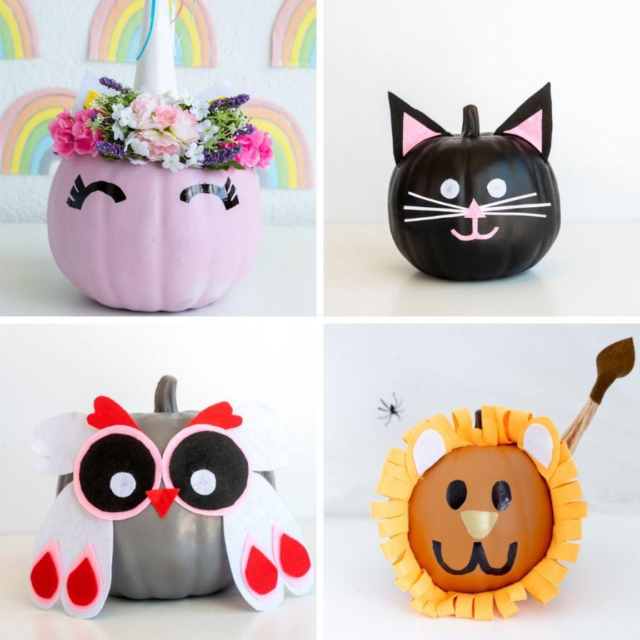 5 Adorable No-Carve Pumpkin Crafts & Templates