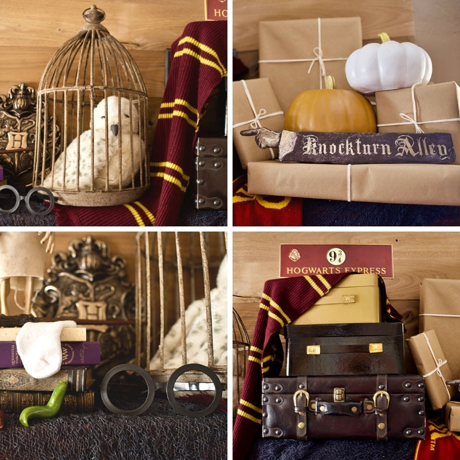 Harry Potter Halloween Mantle
