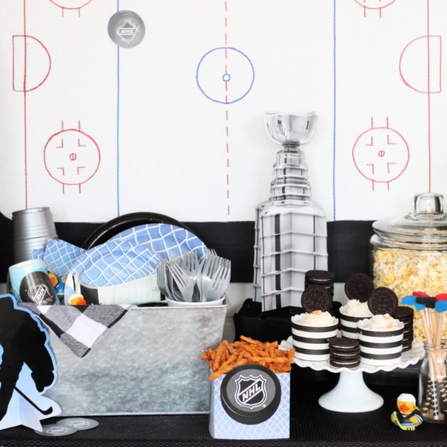 Hockey Themed Birthday Party