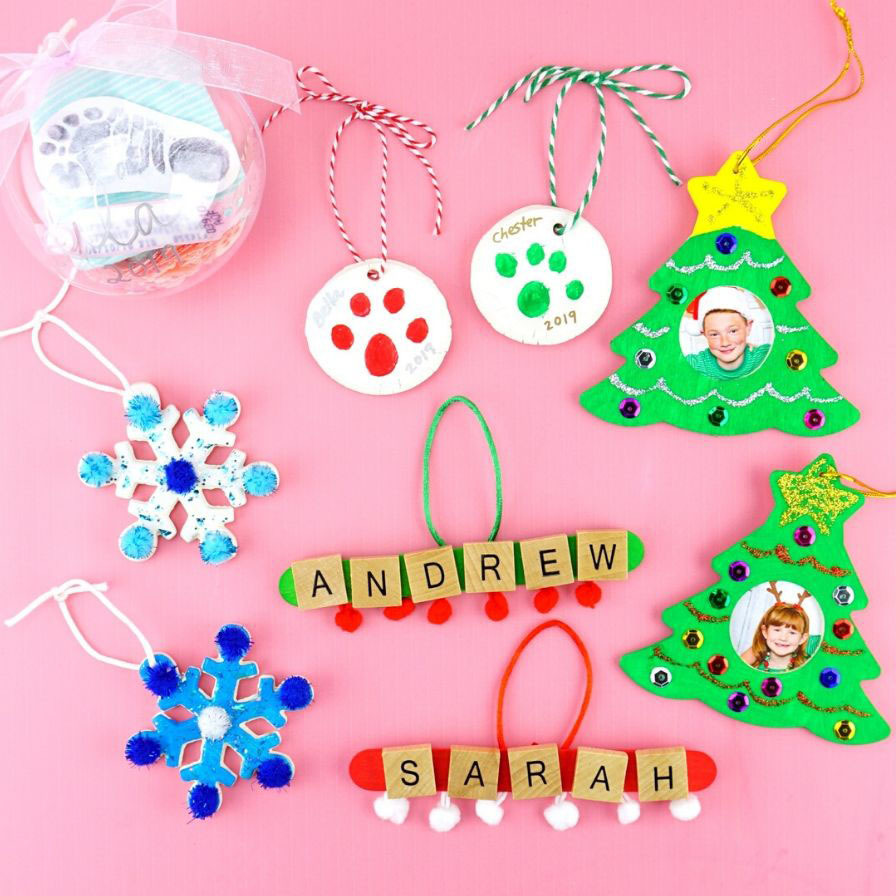 Homemade Christmas Ornaments for the Family