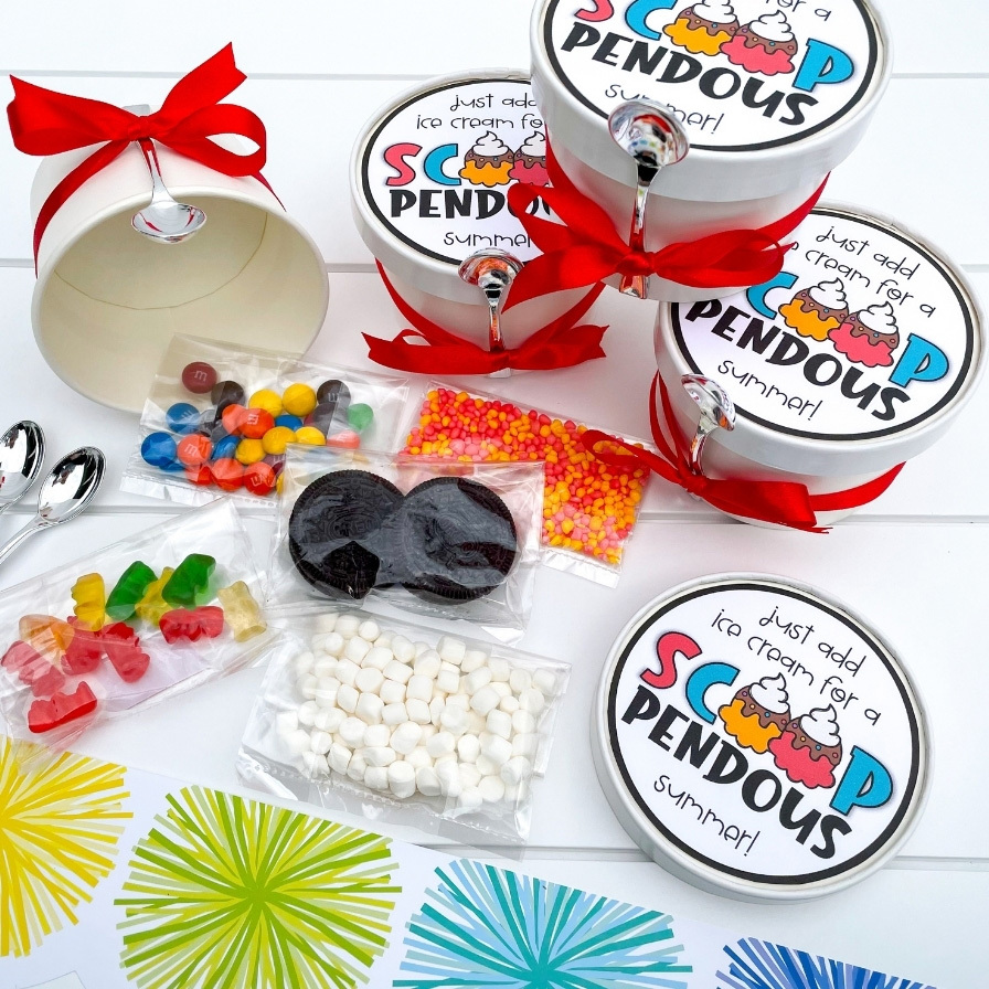Ice Cream Kit End of the Year Student Gift Idea