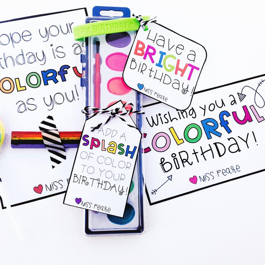 Classroom Birthday Gift Ideas
