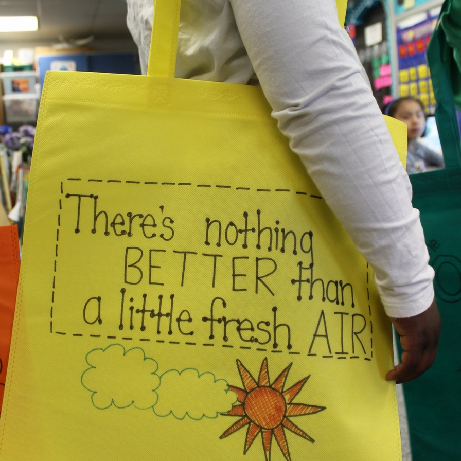 Outdoor Learning Tote Bags