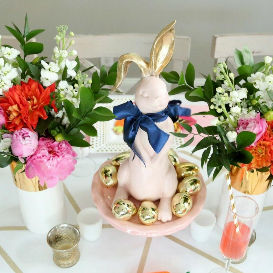 Modern Floral Easter Party