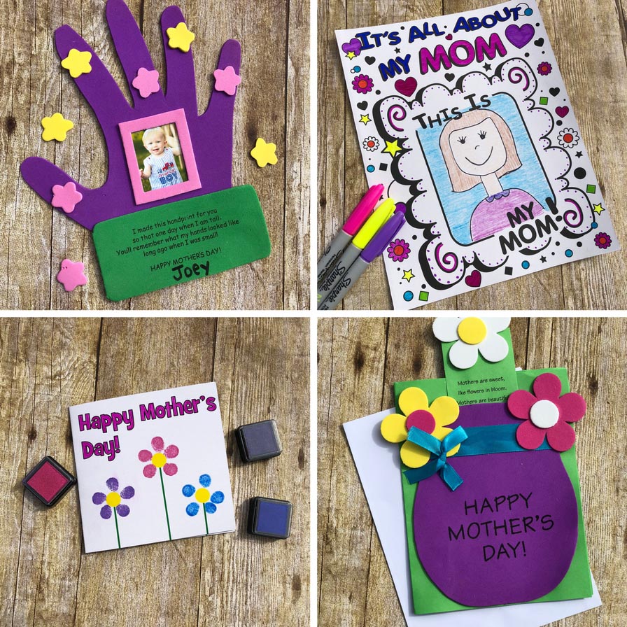 mother's day tile craft