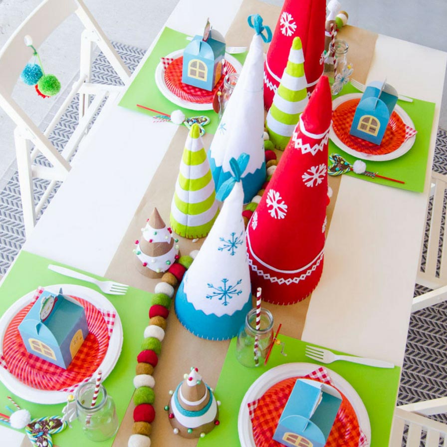 Nordic Inspired Gingerbread Party