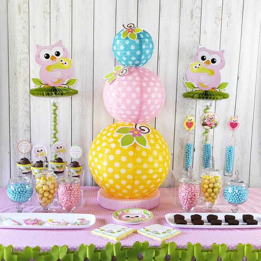 Download Owl Baby Shower Decorating Kit | Oriental Trading