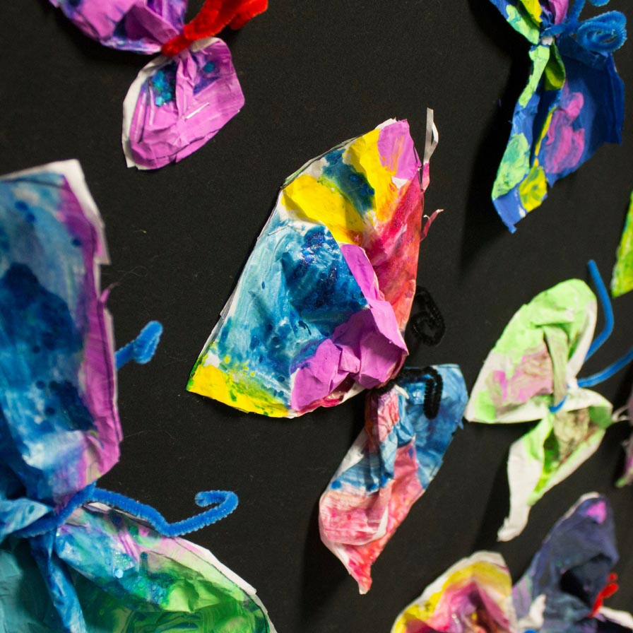 Teaching Kids to Paint Like Eric Carle