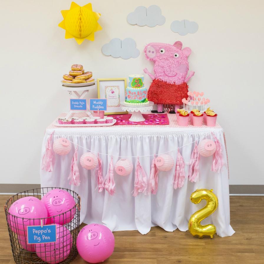 Peppa Pig Birthday Decorations Set Of 3 Ayanawebzine