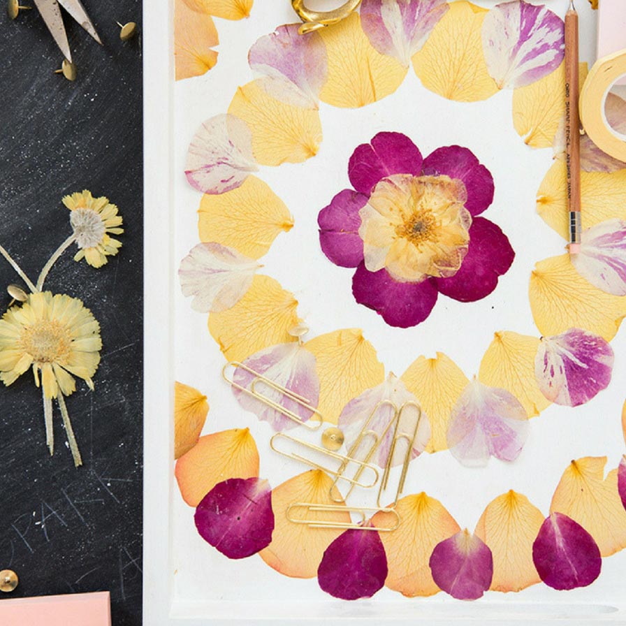 Pretty Pressed-Flower Spring Crafts | Fun365