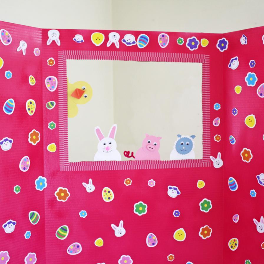 Puppet Theater & Finger Puppets Craft