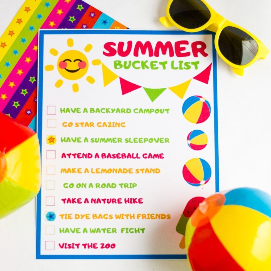 Summer Bucket List Ideas for Kids