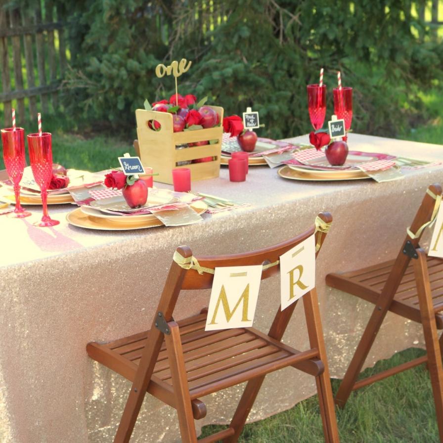 Fall Backyard Wedding
