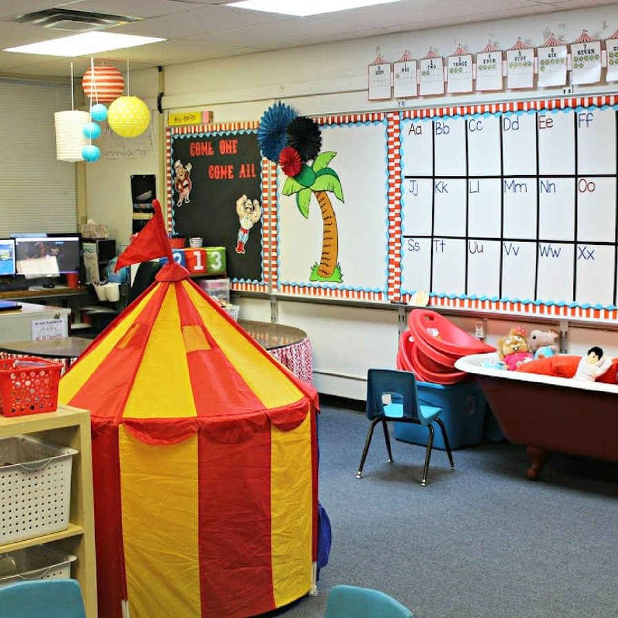 Under the Big Top: Classroom Reveal