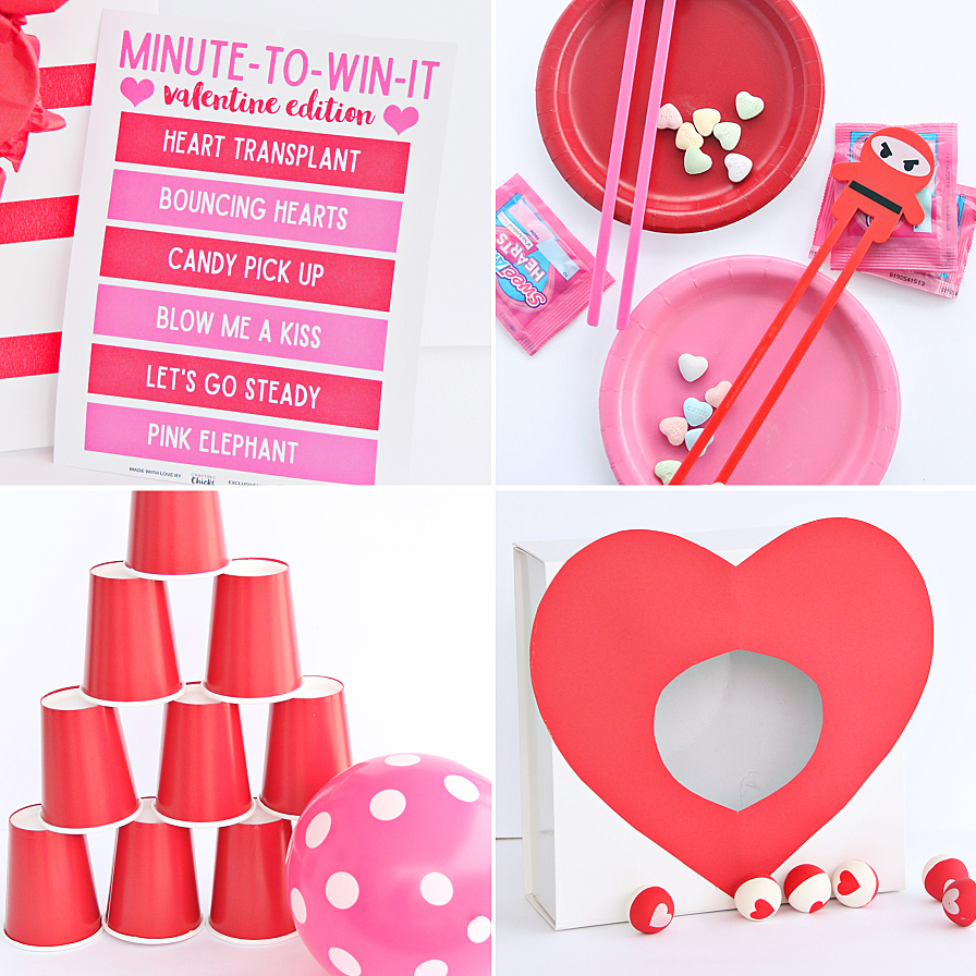 13 Minute To Win It Valentine's Game Ideas