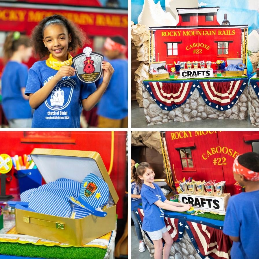 VBS Railroad Craft Station Idea