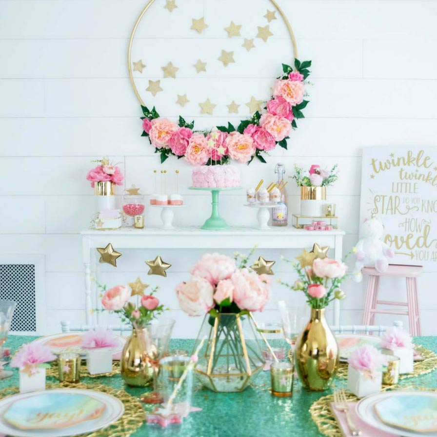 Watercolor Baby Shower