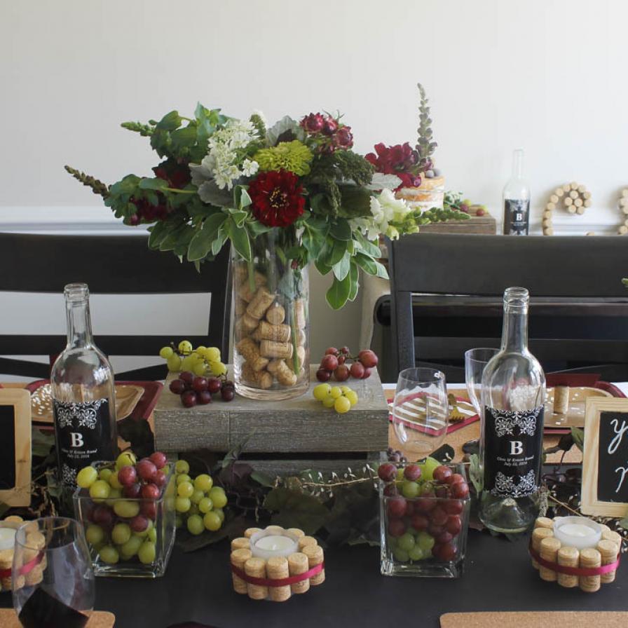 Wine Inspired Bridal Shower