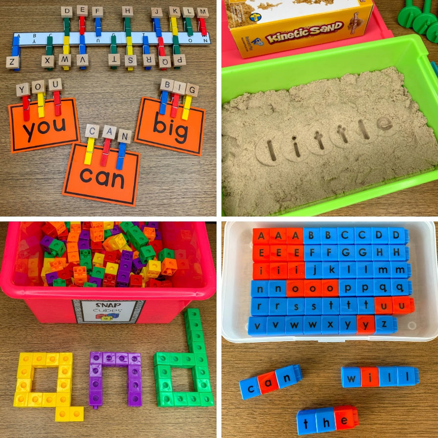 Word Building Activity Ideas