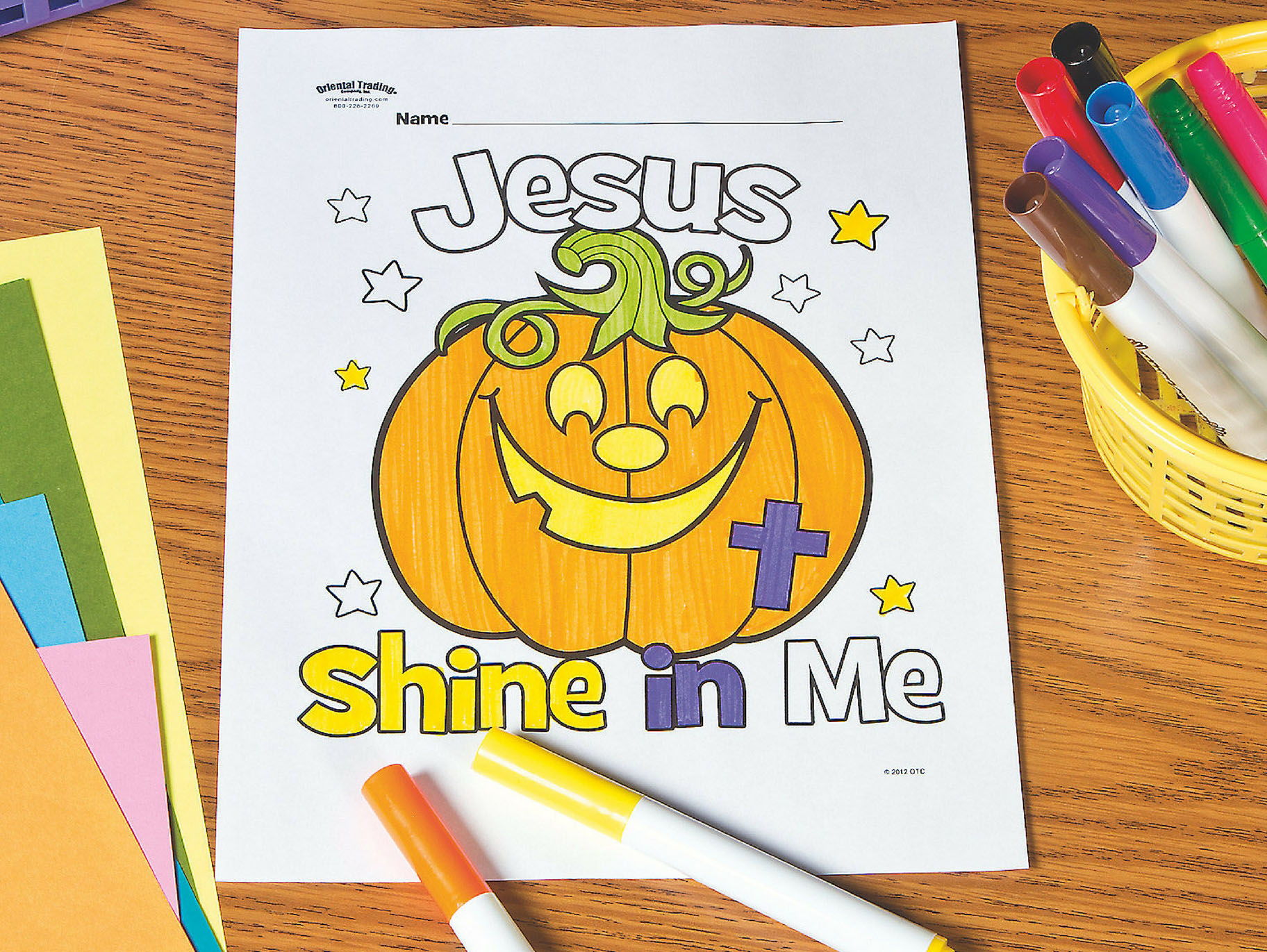 Christian pumpkin coloring pages