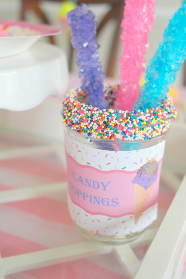 A Sweetly Chic Ice Cream Birthday Party | Fun365